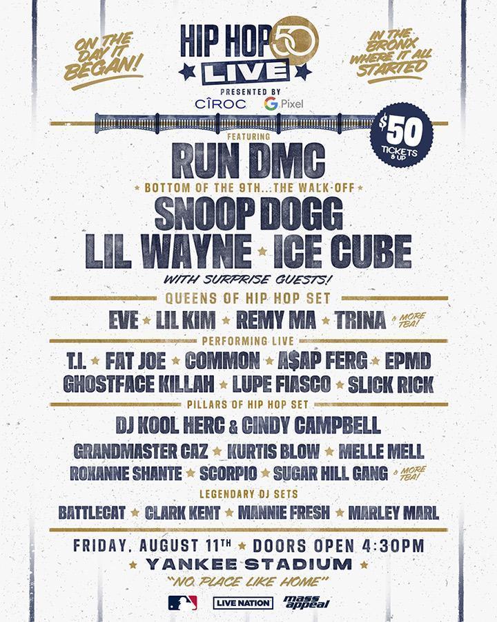 Hip Hop 50 Live @ Yankees Stadium (Concert Review by Marco M.)