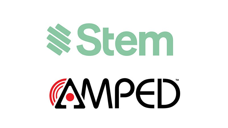 Stem Announces AMPED Partnership To Expand Its Comprehensive Distribution Offering.