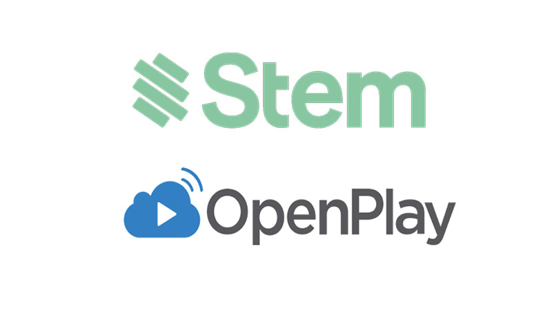 Stem Announces New Partnership With OpenPlay Inc.