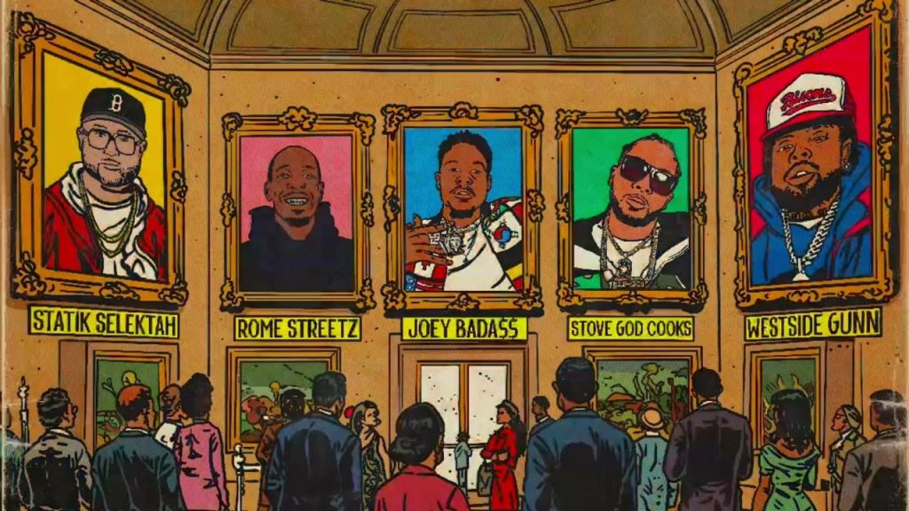Static Selektah – ‘The Louvre’ ft. Westside Gunn, Rome Streetz, Stove God Cooks, and Joey Bada$$