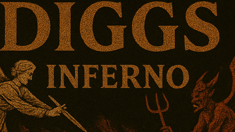 DirtyDiggs – ‘DIGGS INFERNO’ LP ft. Planet Asia, Supreme Cerebral, Washeyi Choir and Piff James