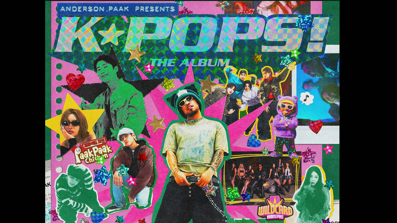 Anderson .Paak – ‘K-POPS!’ album. Anderson .Paak – ‘K-POPS!’ album.